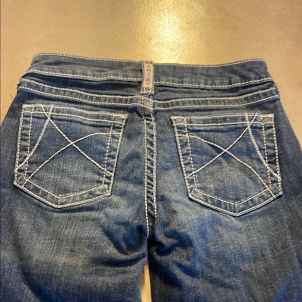 Girls Ariat Blue Denim Jeans